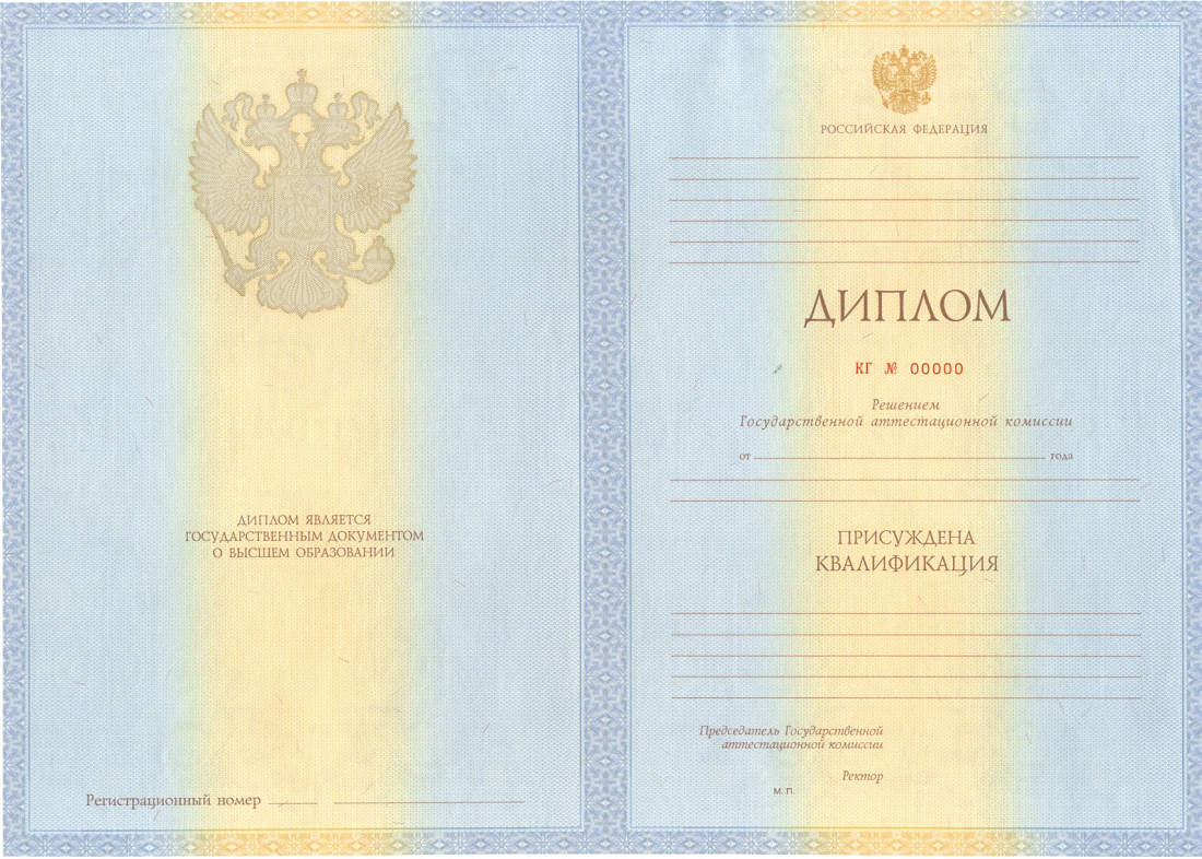 Диплом специалиста 2012-2013 годов в Кургане